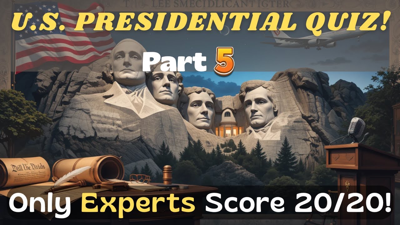 🎯 How Well Do You Know U.S. Presidents? Part 5 - YouTube