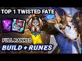 Wild Rift Top 1 Twisted Fate - Challenger Full Ranked