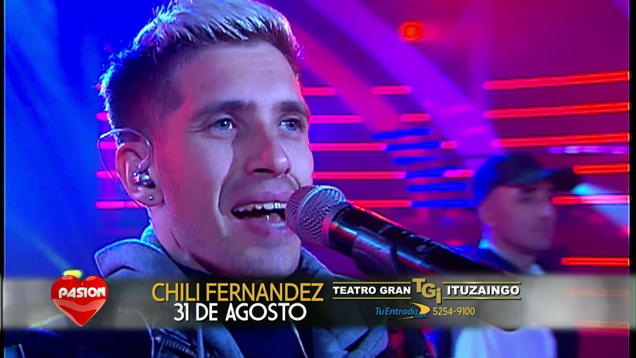 Chili Fernandez en vivo en Pasion de Sabado 11 8 2018 parte 2 YouTube