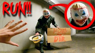 DANCING PSYCHO KILLER REAL LIFE ESCAPE (PARKOUR POV)