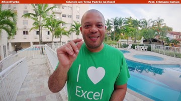 Criando um Tema Padrão no Excel com Paleta de Cores do Office 2007