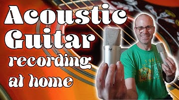 🎸 How to Record Acoustic Guitar: One Mic vs. Mid-Side vs. XY Stereo - Home or Studio Recording 🎤