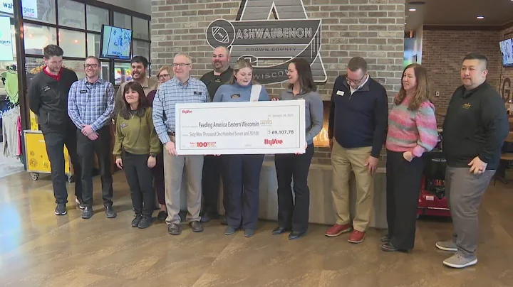 Hy-Vee donates $69k to Feeding America Eastern Wisconsin
