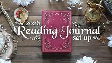 2026 reading journal set up 👑🗡️