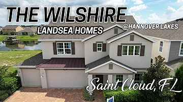 Saint Cloud, FL | Landsea Homes | Wilshire Floor Plan | 3,198 sqft | Hannover Lakes #MovingToFlorida