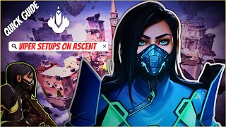 Настройки Vct Viper на Ascent || А и Б || Атака и защита || настройки Viper Ascent.