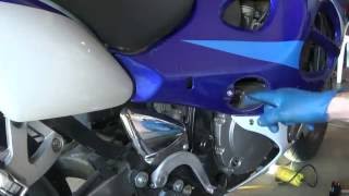 Change That Nasty Oil In Your Katana! 2006 Suzuki Katana 600 Oil Change