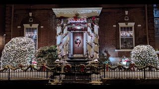 Tour of Christmas decorated Victorian home in the Allegheny West Neighborhood of Pittsburgh.