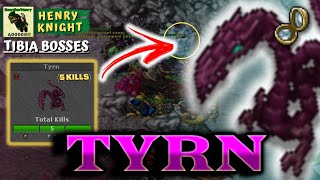 TIBIA BOSSTIARY #24 - HOW TO MAKE THE BOSS TYRN (5 KILLS), 100 POINTS