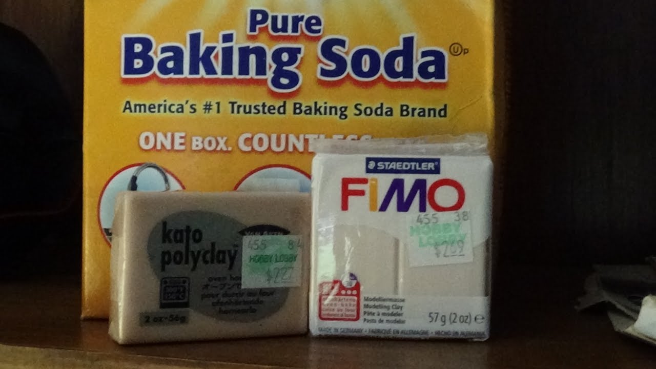 Cooking with baking soda for polymer clay See Why - YouTube