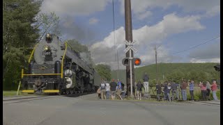 [4K] Reading 2102: Railfans Chase Return of the Iron Horse Rambles