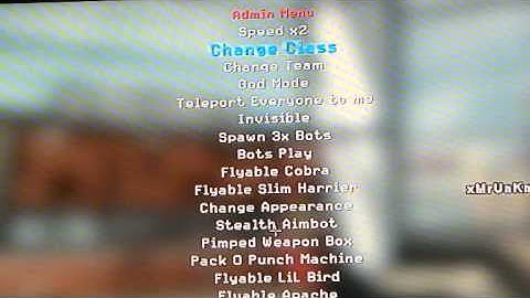 MW2 ELITE MOSSY MOD MENU CL