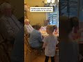 Grandma gives everyone else the gift of laughter for her birthday