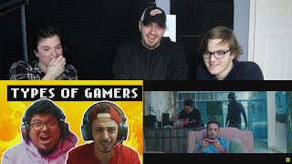 Types of Gamers | Jordindian REACTION!