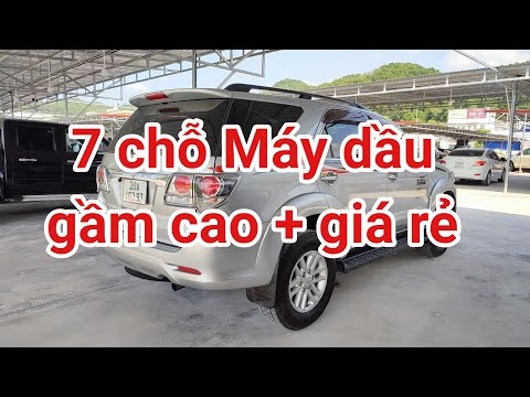 Video 7 chỗ máy dầu gầm cao giá rẻ ( Toyota Fortuner G 2012)... - youtube