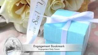 Engagement party favor and decoration ideas
