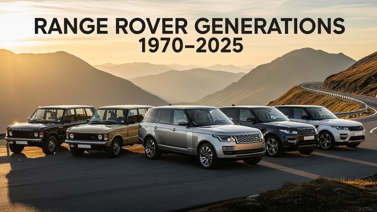 Range Rover Generations 1970–2025 | Evolution of Luxury SUVs in ...