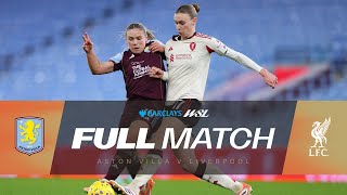 Full Match: Aston Villa v Liverpool | Barclays WSL 25/26 Full Match: Aston Villa v Liverpool | Barclays WSL 25/26