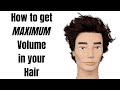 How to get MAXIMUM Volume in the Front of your Hair - TheSalonGuy