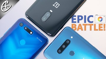 Honor View 20 Vs OnePlus 6T Vs LG V40 - EPIC 3 Way Camera Comparison !!!
