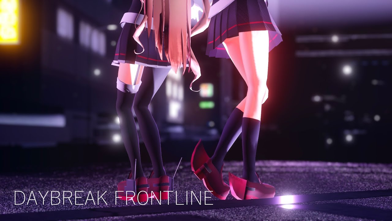 【MMD艦これ】DAYBREAK FRONTLINE　時雨＆村雨