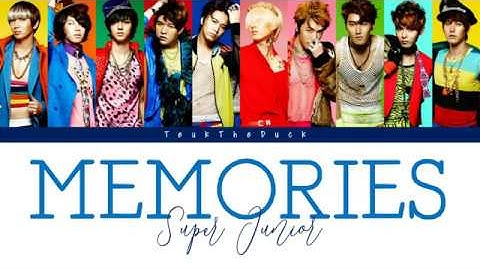 Super Junior (슈퍼주니어) – 기억을 따라 (Memories) (Color Coded Lyrics) [Han/Rom/Eng]