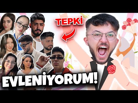 FENOMEN ARKADAŞLARIMA EVLENECEĞİMİ SÖYLEDİM (KIZ HAMİLE?)