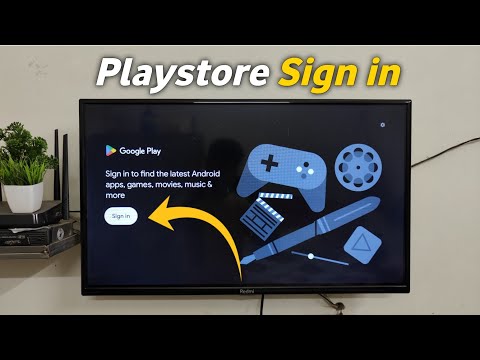 Mi TV Play Store Sign In | How To Sign In Google Play Store IN MI TV ?