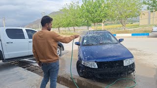 Smoothing and pulling the car chassis, hammering the foundation, painting,Peugeot3008,2024