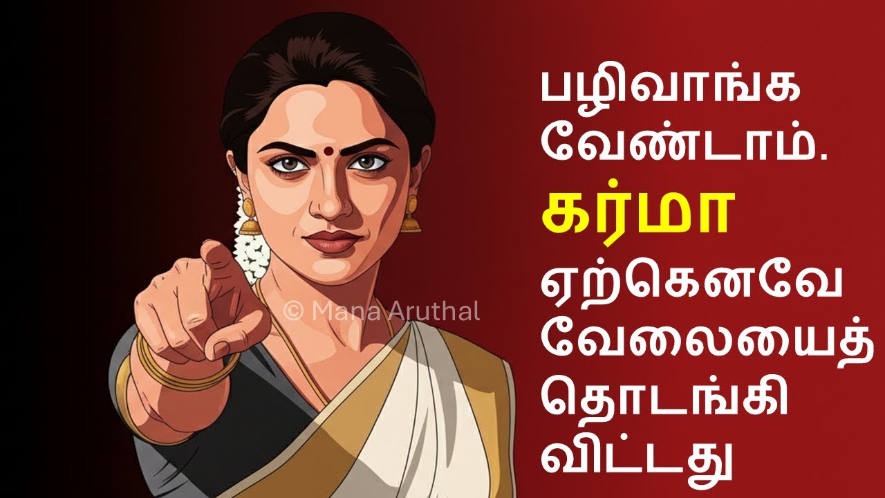 பழிவாங்க வேண்டாம். கர்மா ஏற்கெனவே வேலையைத் தொடங்கிவிட்டது | Karma has already started its work!