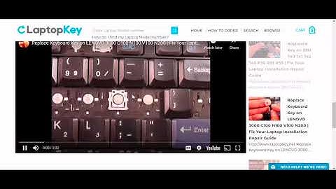 Laptop Keyboard Keys Replacement Video Repair Guides