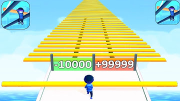 New Satisfying Mobile Game Roof Rails Top Free Gameplay ios, android Update Max Levels Tiktok,,,JQWT