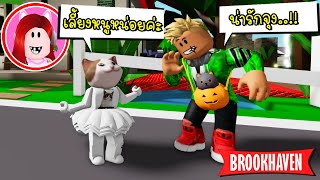 ปลอมเป็นแมวขอให้เพื่อนเลี้ยง 🐾 😺 | i am a Cat in Roblox Brookhaven 🏡RP | CKKID