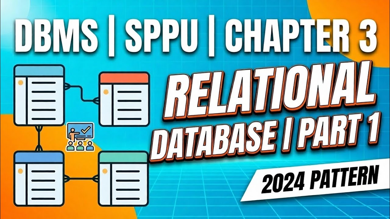 DBMS | Unit 3 | Relational Databases | SPPU S.E Comp | 2024 Pattern ...