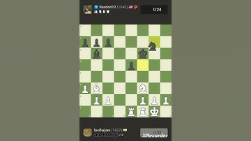 opponents tried to flag me in a bullet game #chess #chesscom #chessgame