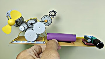 HOW TO MAKE A PROTOTYPE MINI STATIONARY POWER ENGINE ELECTRONIC CIRCUIT, USING A GEARBOX AND RUBBER