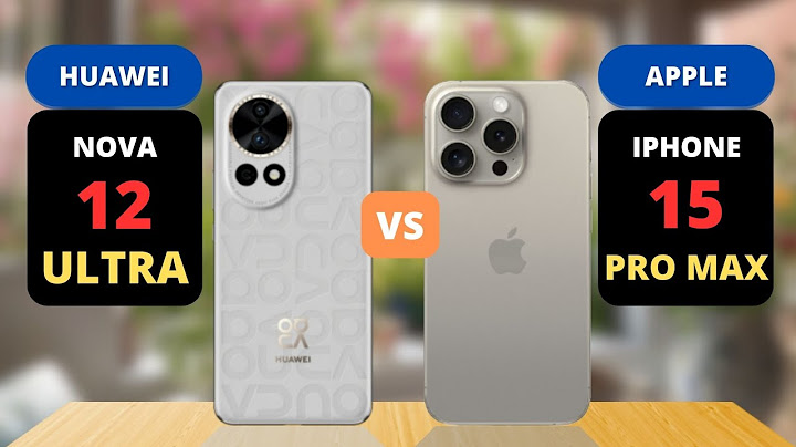 Huawei Nova 12 Ultra vs Iphone 15 Pro Max | PHONE COMPARISON