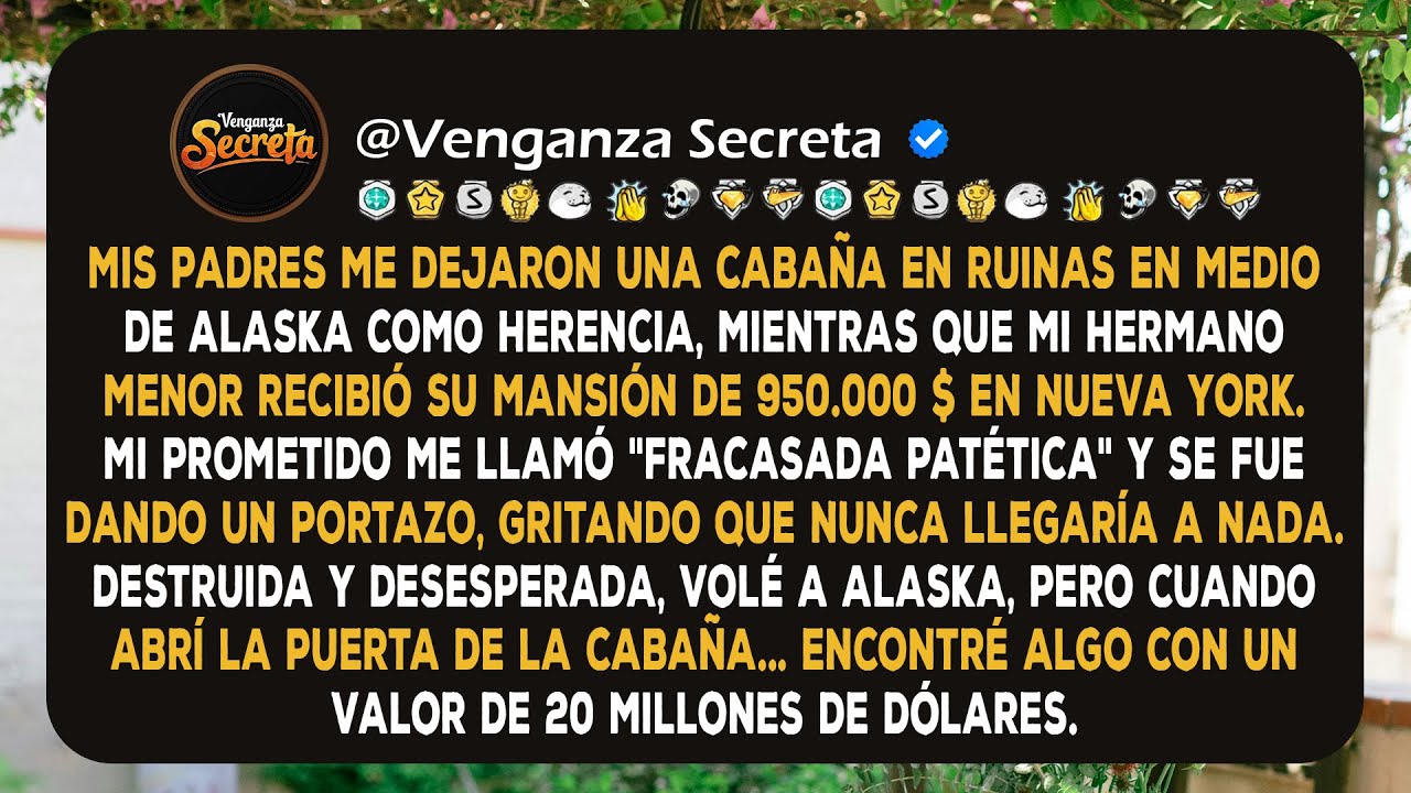 Mis padres me dejaron una cabaña en ruinas, mientras mi hermano recibió una mansión de 950.000 $...