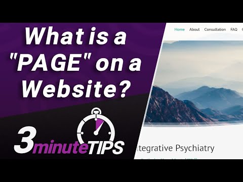 What is a "Page" on a website? Web Page vs Web Site, Size of Web Pages, and more!
