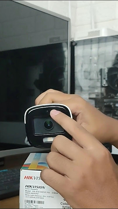Kamera Ini Bisa Rekam Suara - Hikvision DS-2CE10KF0T-FS #cctv #hikvision #hikvisioncctv #audiocctv