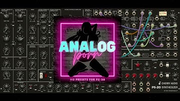 New 80s and Synthwave presets for Cherry Audio PS-20