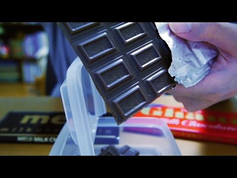 [ASMR] 板チョコを割る音、アルミホイルの音 Chocolate Sounds [囁き声-Whisper]