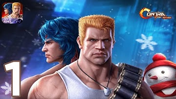 Contra Returns - Gameplay Walkthrough Part 1 - Intro/Tutorial (iOS, Android)