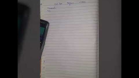 Physics FSC Part-II | Chapter # 13 | Numerical Problem 13.1