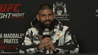 Jacob Malkoun full UFC Perth pre-fight media day interview