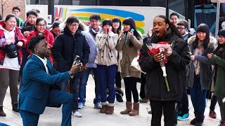 Proposing To Strangers Prank!