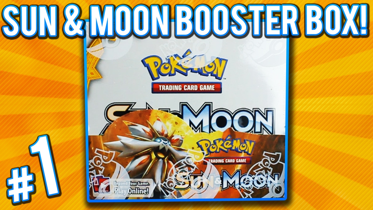 Pokemon Cards - Sun & Moon Booster Box Opening | PART 1 of 4 - YouTube