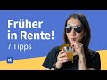 Frher in rente 7 tipps und tricks wie du es schaffen kannst ratgeber 2023