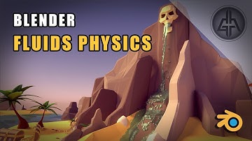 Blender Tutorial - Fluid Simulation - Animation & Physics Tips