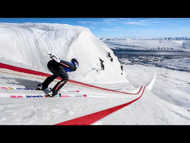 World’s Longest Ever Ski Jump (New Record) class=